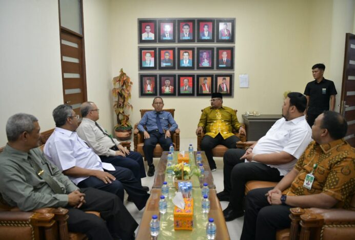 Ketua Pengadilan Tinggi Banda Aceh, Jamu Pj Gubernur Safrizal