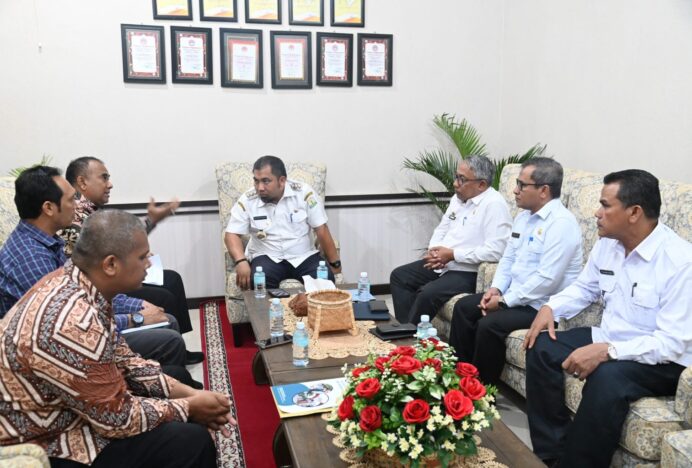 Pj Bupati Iswanto Terima Audiensi Kepala LP2M UIN Ar-Raniry Banda Aceh