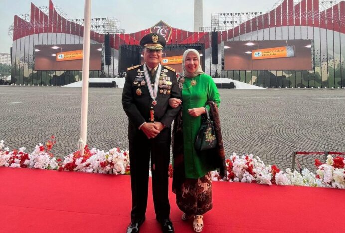 Pangdam IM Ikuti Upacara Peringatan HUT Ke-79 TNI di Monas