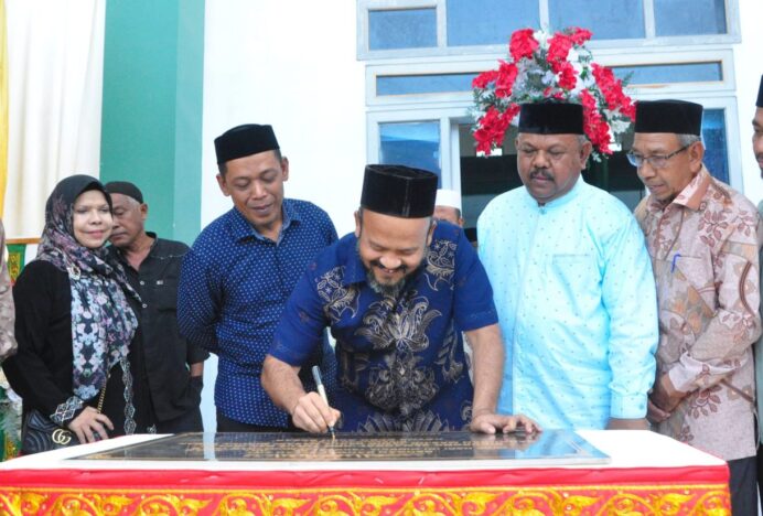 Masjid Jamik Darul Hasani Miruk Taman Aceh Besar Diresmikan