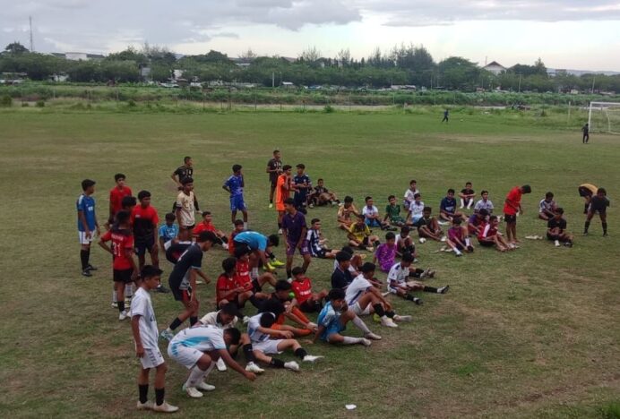 Seleksi Pemain U-15 PSAB Aceh Besar Sisakan 36 Pemain