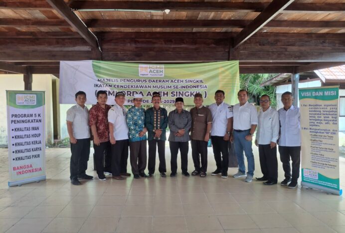 Pengurus ICMI Aceh Singkil Gelar Rapat, Agendakan Pelantikan Pengurus Periode 2024-2029