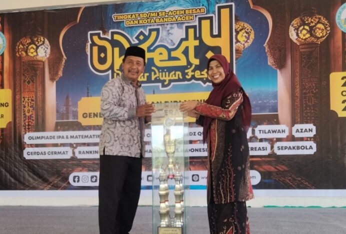 MIN 27 Aceh Besar Sukses Raih Juara Umum di ODFEST-4