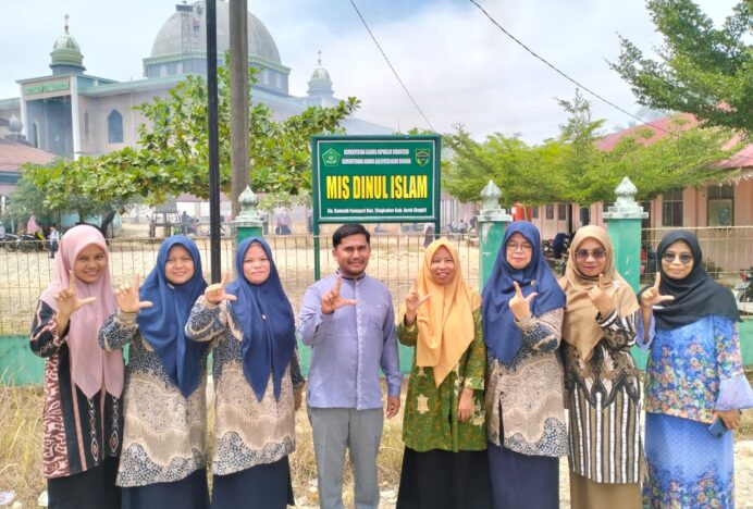 Tindak Lanjut AKMI 2024, Tim Nasional Kunjungan MIS Dinul Islam Singkohor