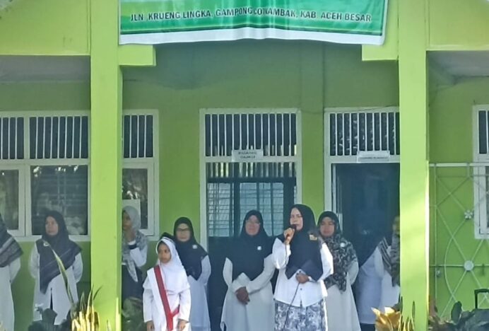 MIN 16 Aceh Besar Gelar Upacara Peringatan Hari Pahlawan: Wujudkan Semangat Kepahlawanan di Kalangan Siswa