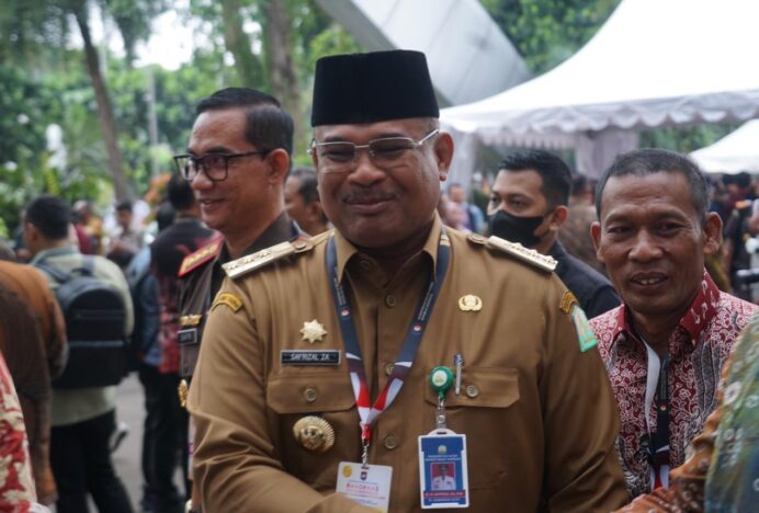 Pj Gubernur Aceh Hadiri Rakornas Bersama Presiden Prabowo