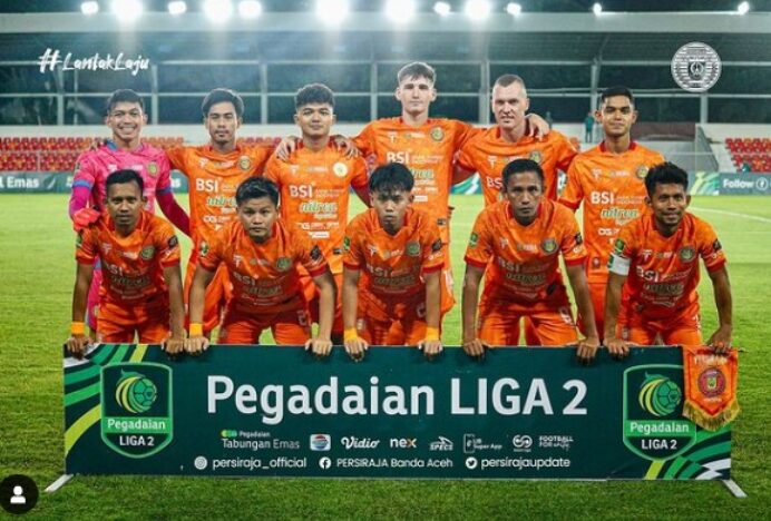 Persikota Tangerang Geser Persiraja Dari 3 ke Posisi 4 Klasemen Sementara Liga 2