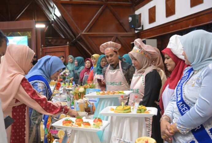 Forikan Aceh Gelar Lomba Masak Serba Ikan, Kota Sabang Raih Juara 1