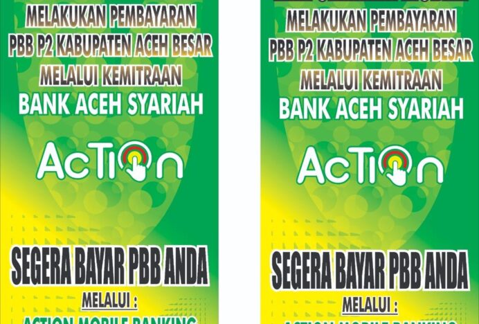 Mudahkan Wajib Pajak, Pemkab Aceh Besar Hadirkan Action Mobile Banking Bank Aceh Syariah