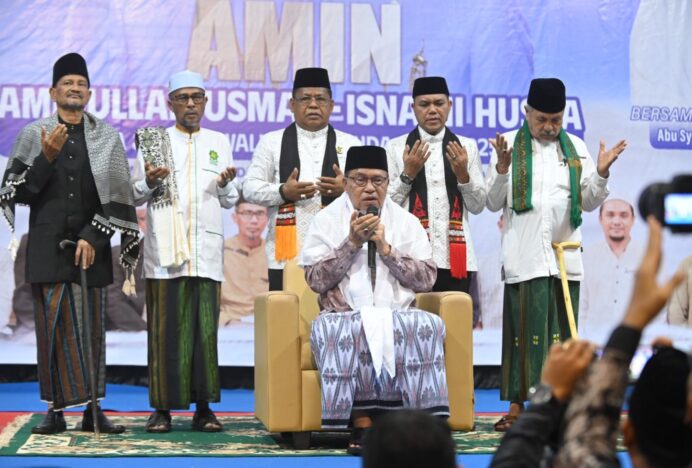 Abu Mudi Dukung Aminullah-Isnaini di Banda Aceh