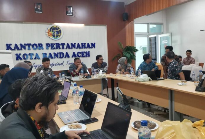 Diskominfotik Kota Banda Aceh Ikuti Rakor Integrasi Validasi BPHTB