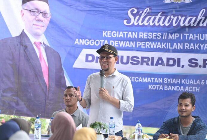 Gelar Reses, Wakil Ketua DPRK Banda Aceh Tampung Aspirasi Warga