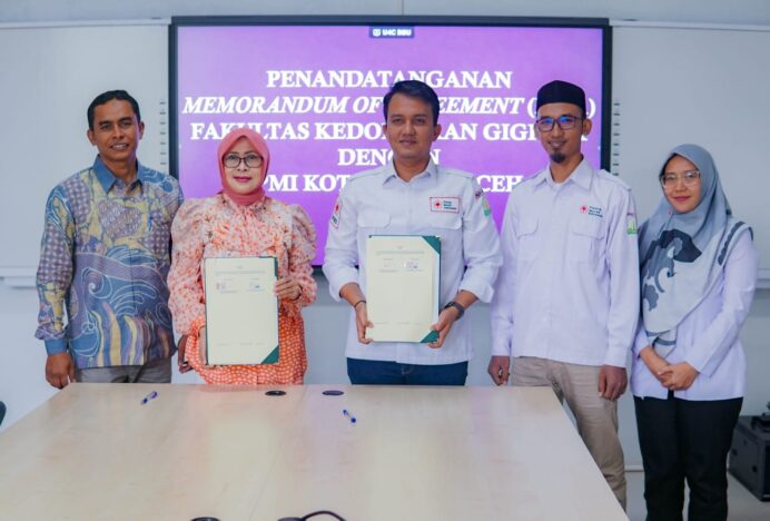 FKG USK dan PMI Banda Aceh Jalin Kerja Sama untuk Misi Kemanusiaan