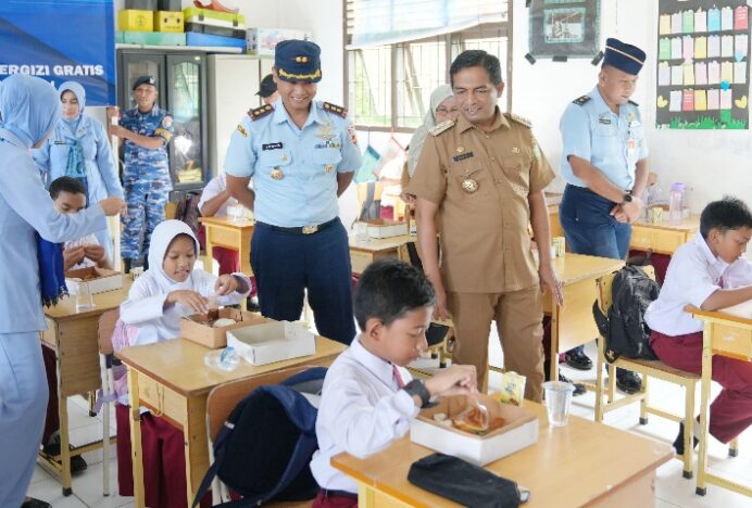 Lanud Mus-Pemko Sabang, Simulasi Uji Coba Makan Bergizi Gratis