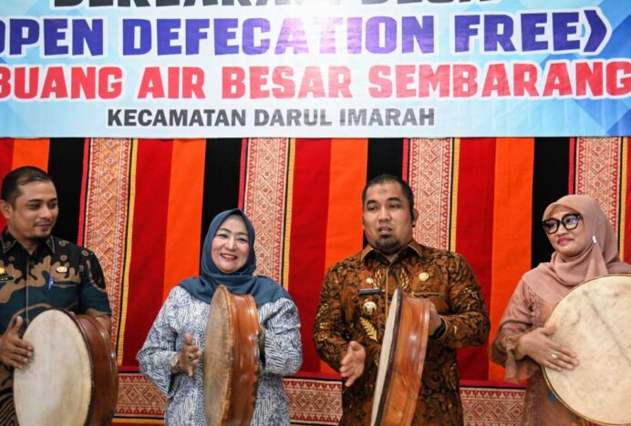 Pj Bupati Aceh Besar Luncurkan Deklarasi Kecamatan ODF di Darul Imarah