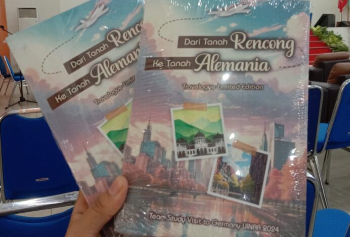 Pj Gubernur Aceh dan Rektor UIN Ar-Raniry Resmi Luncurkan Buku “Dari Tanah Rencong ke Tanah Alemania; Travelogue Limited Edition”