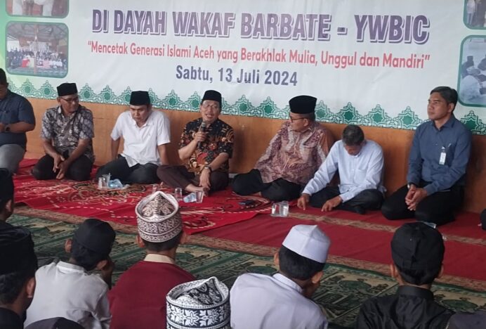 Direktur Pemberdayaan Zakat dan Wakaf Kemenag RI Kunjungi Dayah Wakaf Barbate