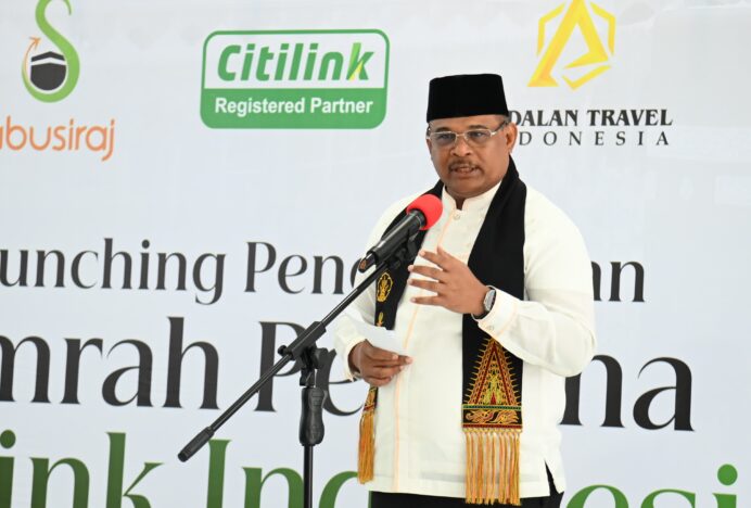 Pj Gubernur Aceh Apresiasi Citilink Hadirkan Penerbangan Umroh Perdana ke Tanah Suci