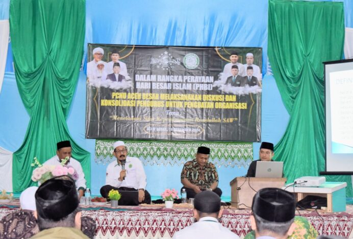 PCNU Aceh Besar Gelar Diskusi Dan Konsolidasi Pengurus
