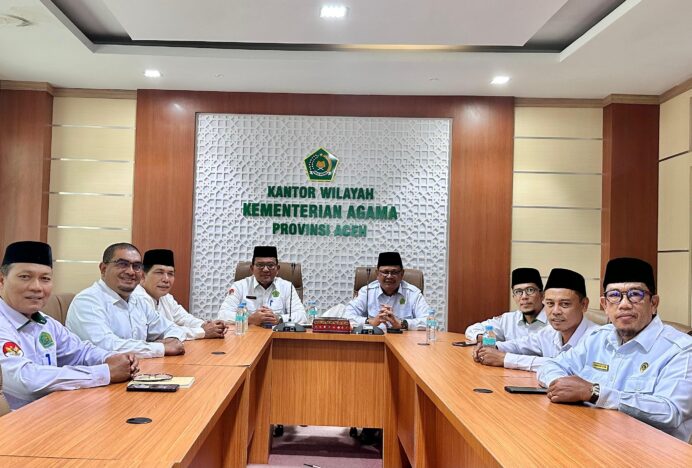 Kepala Kankemenag Aceh Besar Ikuti Zoom Meeting Integrifest di Banda Aceh