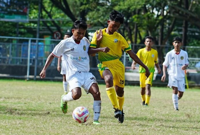 PSAB U-15 Tampil Gemilang, Hancurkan Persati 5-0 di Piala Soeratin Aceh