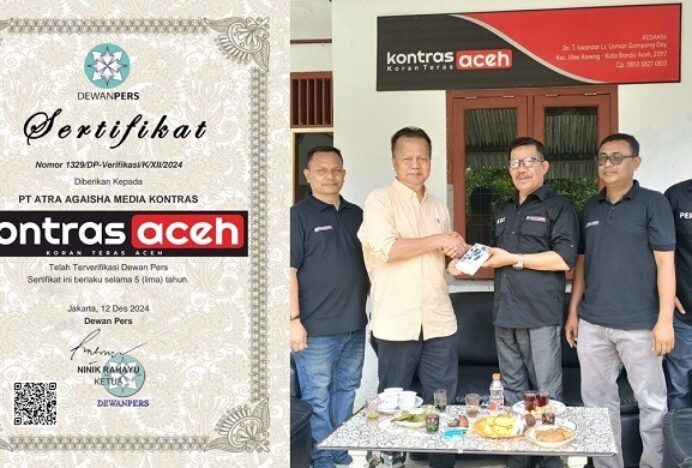 Media Kontras Aceh Resmi Terverifikasi Faktual Dewan Pers