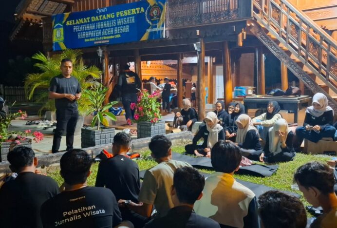 PWI Aceh Besar Ajak Jurnalis dan Duta Wisata Promosikan Pariwisata Lewat Kemping di JPP
