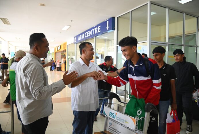 Skuad Muda PSAB Aceh Besar Tiba di Nanggroe