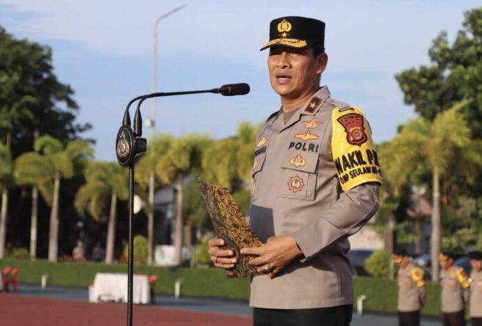 Wakapolda Aceh Pimpin Pengecekan Personel Polri Pemegang Senpi