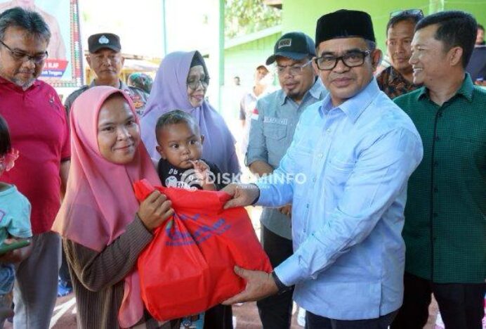 Pemkab Aceh Tenggara Salurkan Bantuan Balita Stunting Program Gemarikan