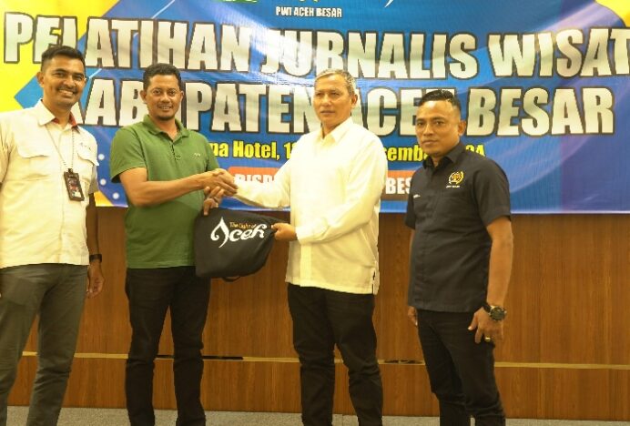 Disparpora Aceh Besar Gelar Pelatihan Jurnalistik Wisata