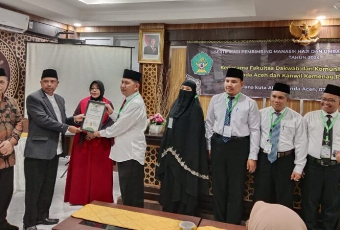 Kanwil Kemenag Aceh Sertifikasi Manasik Haji dan Umrah Gelombang IV Tahun 2024