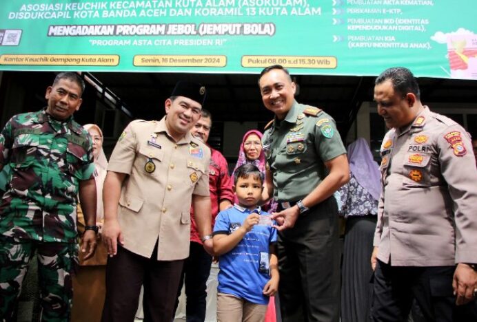 Inovasi Layanan Publik: Kodim 0101/KBA dan Pemkot Banda Aceh Hadirkan Program Jebol di Kuta Alam