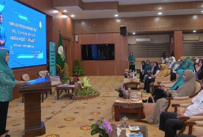 Pj Ketua PKK Buka Seminar Pemberantasan Judi Online, Narkoba, dan LGBT
