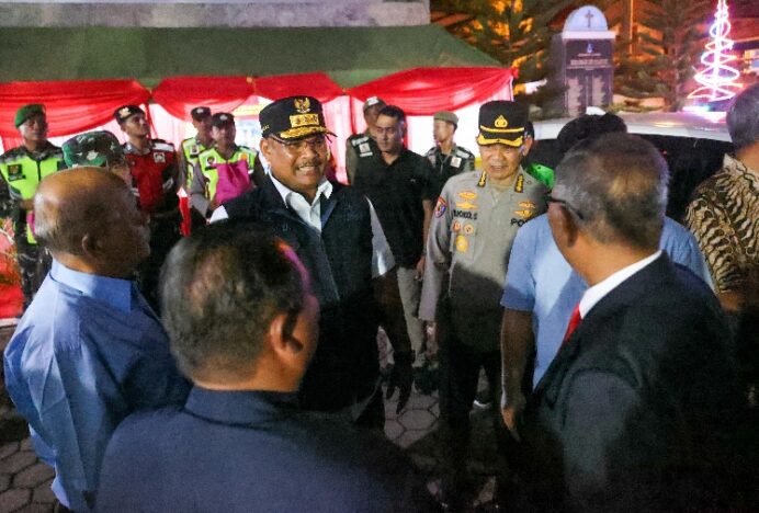 Pj Gubernur Aceh Safrizal Cek Posko Pengamanan Nataru