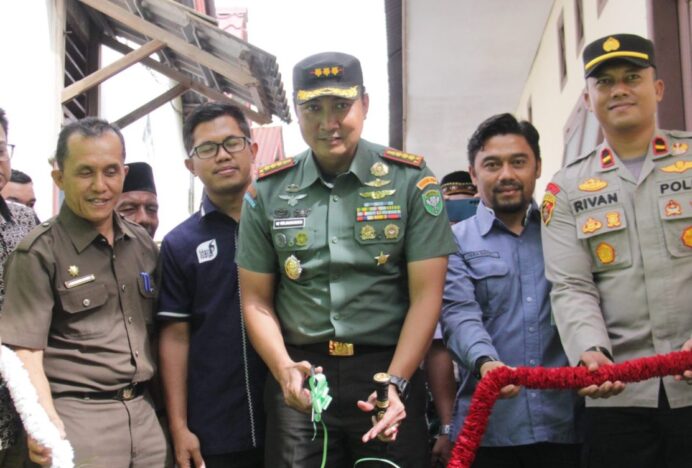 Kodim 0101/KBA Resmikan Sumur Bor di Gampong Lamkruet Lhoknga