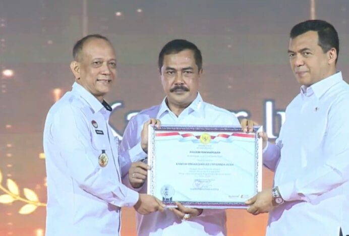 Kantor Imigrasi Banda Aceh Raih Predikat WBK 2024