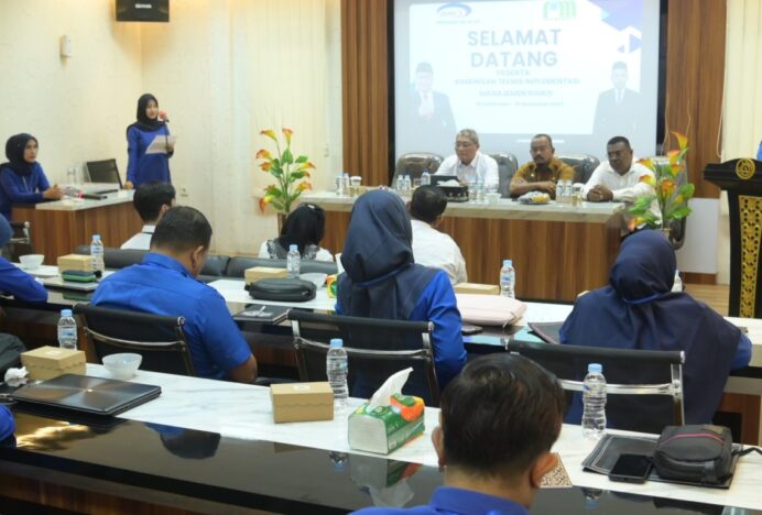 Tingkatkan Efektifitas dan Efisiensi Perusahaan, PDAM Tirta Mountala Gelar Bimtek Manajemen Risiko