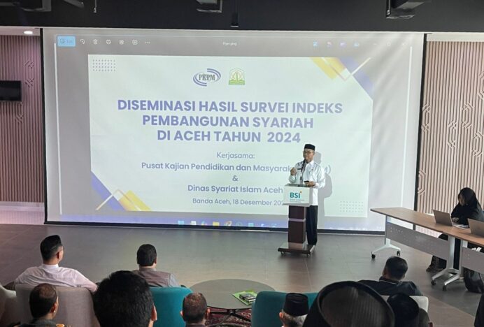 DSI Aceh dan PKPM Aceh Gelar Diseminasi Hasil Survei Indeks Pembangunan Syariah