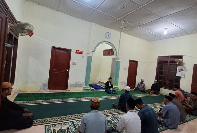 Awali Tahun 2025, BKS Surau Al Muflihin Pasar Singkil Gelar Program Jum’at Berkah