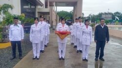 Paskibra dan Paduan Suara MAN 3 Banda Aceh Tampil dalam Upacara HAB ke-79 Kemenag Provinsi Aceh