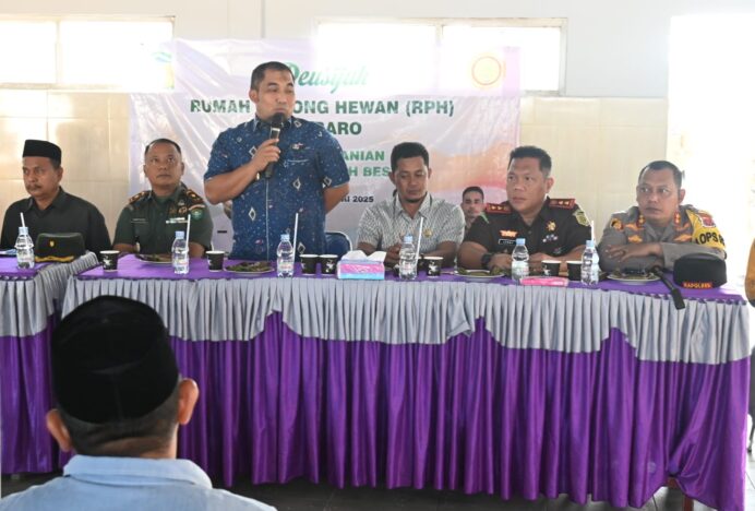 Pj Bupati Aceh Besar Kembali Fungsikan Rumah Potong Hewan Lambaro