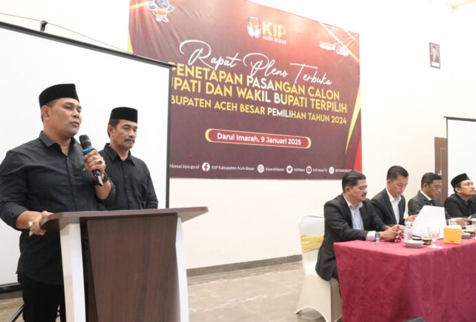 Usai Ditetapkan Sebagai Bupati Terpilih, Syech Muharram Ajak Anggota DPRK Bersinergi Membangun Aceh Besar