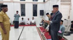 Camat Subhan Lantik Pj Keuchik Teubaluy Kecamatan Darul Kamal