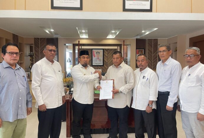 Gantikan Sulaimi, Pj Bupati Iswanto Tunjuk Bahrul Jamil Jadi Plt Sekda Aceh Besar