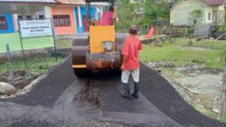 Jalan Lamteuba Droe Kini Mulus, Bocah PAUD tak Lagi Mandi Lumpur