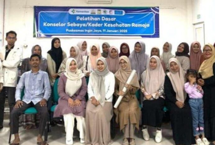 Puskesmas Ingin Jaya Gelar Pelatihan Dasar