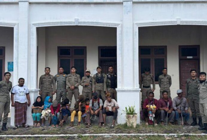 Satpol PP dan WH Kota Banda Aceh Tertibkan 12 PMKS