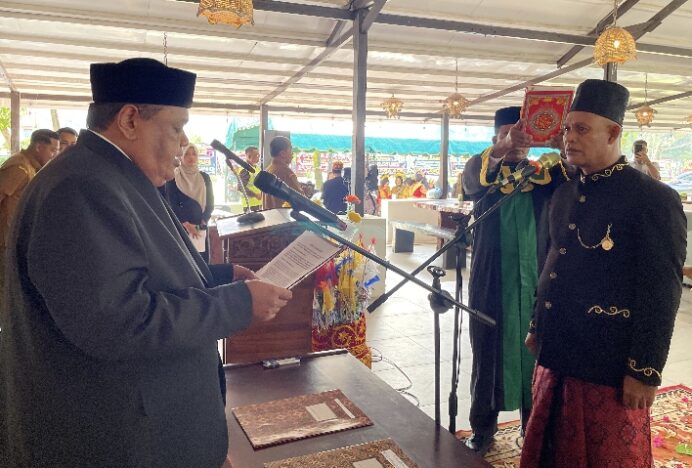 Ilyas Ramli CR Resmi Dilantik Jadi Imuem Mukim Leupung