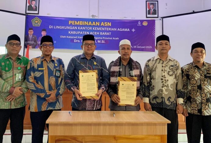 Kemenag Aceh dan STAIN Teungku Dirundeng Meulaboh Jalin Kerjasama untuk Peningkatan Pendidikan